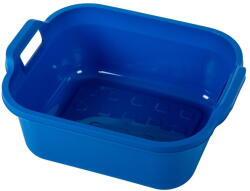 Addis Sötétkék műanyag lavór két fogantyúval, 39 x 32 x 14 cm - Addis