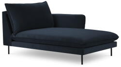 Cosmopolitan Design Sötétkék bársony heverő (jobb oldali) Vienna - Cosmopolitan Design