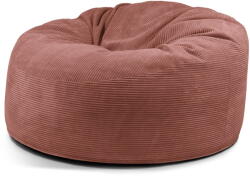 SLOWDOWN Téglavörös kordbársony babzsákfotel Om 135 - SLOWDOWN