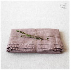 Linen Tales Rózsaszín-barna len lepedő 180x260 cm Ashes of Roses - Linen Tales