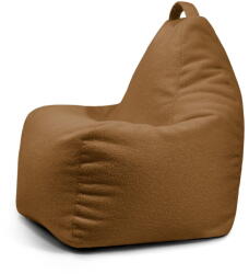 SLOWDOWN Barna buklé babzsákfotel Play Amuse - SLOWDOWN