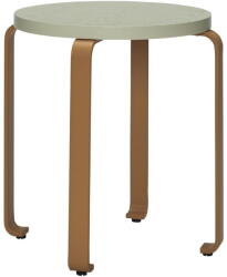 Hübsch Narancssárga-zöld szék kőrisfából készült Smile - Hübsch