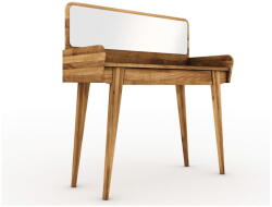 The Beds Tölgyfa fésülködőasztal tükörrel 110x45 cm Retro - The Beds