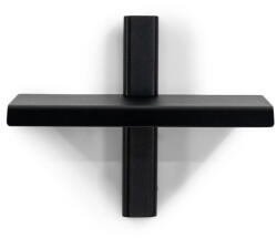 Spinder Design Fekete fém fali polc 28 cm Hola - Spinder Design