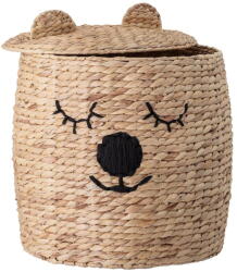 Bloomingville Mini Vízijácint játéktároló kosár fedéllel, ⌀ 42 cm - Bloomingville Mini