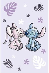 Jerry Fabrics Lila fleece gyerek takaró 100x150 cm Lilo a Stitch "Purple" - Jerry Fabrics