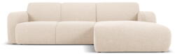 Micadoni Bézs buklé sarokkanapé (jobb oldali) Molino - Micadoni Home - bonami - 603 490 Ft