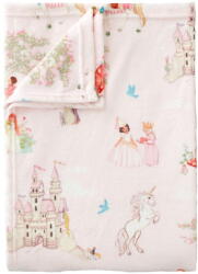 Belle & Boo Rózsaszín mikroplüss gyerek takaró 150x200 cm Fairytale - Belle & Boo