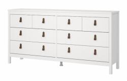 Tvilum Fehér alacsony komód 159x80 cm Madrid - Tvilum