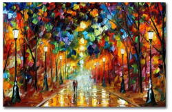 Wallity Fali vászonkép Leonid Afremov másolat, 70 x 45 cm