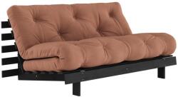 Karup Téglavörös kinyitható kanapé 160 cm Roots Black Night - Karup Design