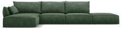 Mazzini Sofas Sötétzöld sarokkanapé (bal oldali) Vanda - Mazzini Sofas - bonami - 853 390 Ft