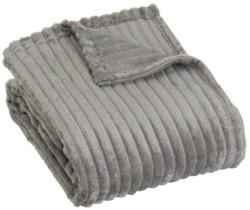 Casa Selección Szürke mikroplüss takaró 130x160 cm Fur Velvet - Casa Selección