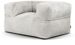 SLOWDOWN Krémszínű kordbársony babzsákfotel MooG - SLOWDOWN