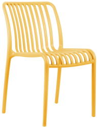 Leitmotiv Sárga műanyag étkezőszék Glee - Leitmotiv