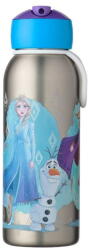 Mepal Ezüstszínű rozsdamentes acél gyerek ivópalack 350 ml Frozen 2 - Mepal