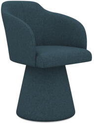 makamii Petróleum színű kárpitozott étkezőfotel Kanoa - Makamii