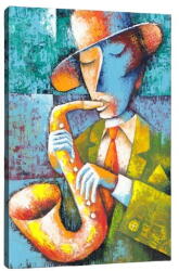 Vavien Artwork Saxophone kép, 50 x 70 cm - Tablo Center