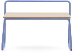 Kave Home Kék-natúr színű pad Tinn - Kave Home