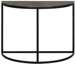 Light & Living Bronzszínű fém konzolasztal 42x100 cm Peto - Light & Living