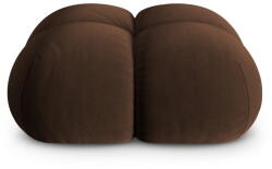 Cosmopolitan Design Sötétbarna bársony lábtartó Loretto - Cosmopolitan Design