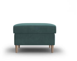 Cosmopolitan Design Petróleum színű bársony lábtartó Kyoto - Cosmopolitan Design