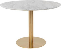 House Nordic Kerek étkezőasztal márvány dekoros asztallappal ø 110 cm Bolzano - House Nordic