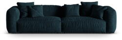 Micadoni Sötétkék bársony moduláris kanapé 320 cm Martina - Micadoni