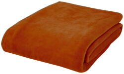 Catherine Lansfield Narancssárga mikroplüss ágytakaró franciaágyra 200x240 cm Raschel - Catherine Lansfield