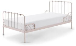 VIPACK Alice rózsaszín fém gyerekágy, 90 x 200 cm - Vipack