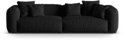 Micadoni Fekete moduláris kanapé 320 cm Martina - Micadoni Home