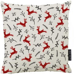 Butter Kings Deer karácsonyi párna pamut huzattal, 45 x 45 cm - Butter Kings