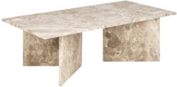 Actona Bézs márvány dohányzóasztal 70x140 cm Vega - Actona