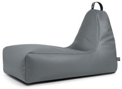 So Soft? Szürke bőrutánzat babzsákfotel Chill XXL - So Soft?