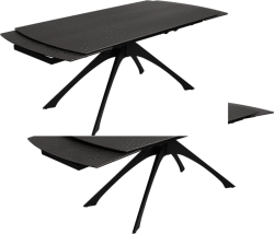 Ixia Bővíthető étkezőasztal hosszabbító asztallappal 90x180 cm Rocía - Ixia