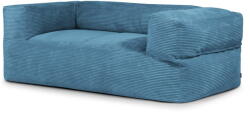 SLOWDOWN Kék kordbársony babzsákfotel Sofa MooG - SLOWDOWN