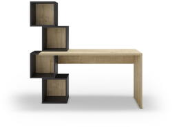 Marckeric Íróasztal tölgyfa dekorral 60x154 cm Cubik - Marckeric