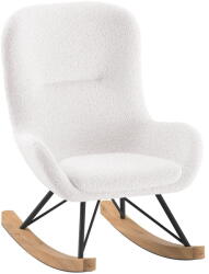 Vipack Fehér buklé gyerek hintaszék ROCKY - Vipack - bonami - 84 992 Ft