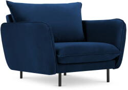 Cosmopolitan Design Kék bársony fotel Vienna - Cosmopolitan Design