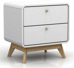 Støraa Caitlin fehér éjjeliszekrény - Støraa