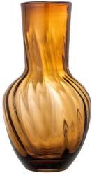 Bloomingville Barna üveg kézzel készített váza (magasság 27 cm) Saiqa - Bloomingville