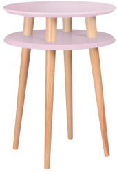 Ragaba UFO rózsaszín tárolóasztal, ⌀ 45 cm - Ragaba
