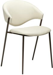 DAN-FORM Elefántcsont színű bőrutánzat étkezőszék Zone - DAN-FORM Denmark