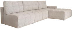 Miuform Bézs kinyitható tárolóhelyes moduláris sarokkanapé (jobb oldali) Lulu - Miuform - bonami - 684 242 Ft