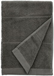 Södahl Sötétszürke frottír pamut törölköző 50x100 cm Line - Södahl