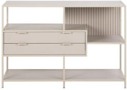 Actona Szürke könyvespolc 114x78x35 cm Seaford - Actona - bonami - 72 790 Ft