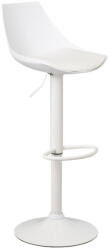 Casa Selección Fehér bőr utánzat állítható magasságú bárszék szett 2 db-os (ülésmagasság 56, 5 cm) - Casa Selección