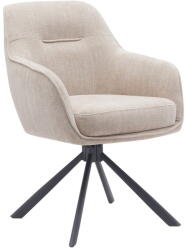 Unique Furniture Krémszínű kárpitozott étkezőfotel szett 2 db-os Avola - Unique Furniture - bonami - 167 770 Ft