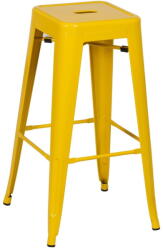 Ixia Sárga fém bárszék szett 2 db-os (ülésmagasság 76, 5 cm) - Ixia