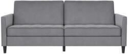 Støraa Világosszürke bársony kanapé 207 cm Presley - Støraa